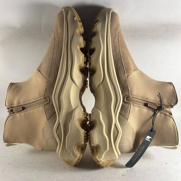 Sorel Women's Kinetic Breakthru Acadia Waterproof Boot Suede Brown Size 7 - Picture 6 of 8